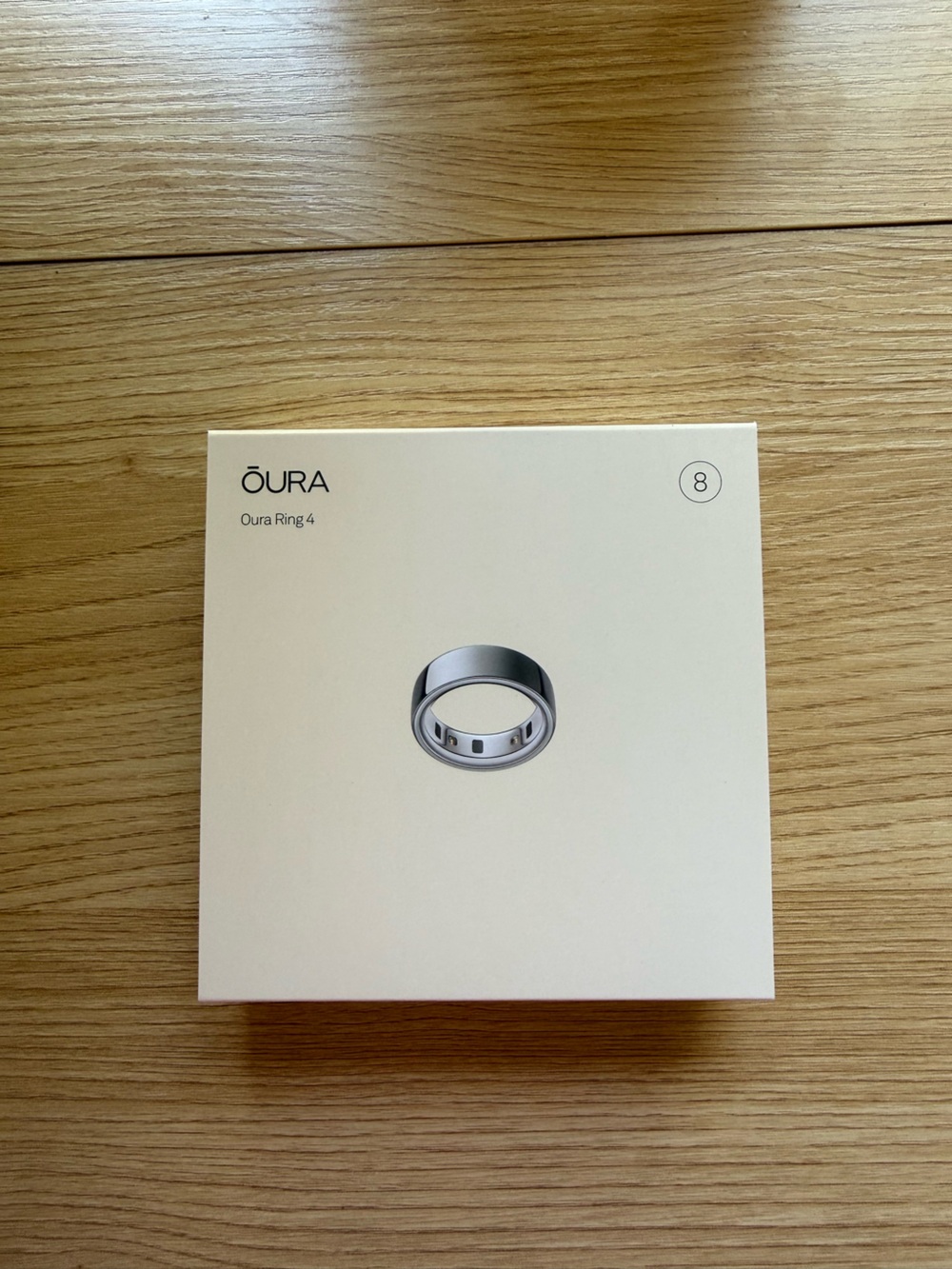 Oura Ring 4 Smart Ring – Silver